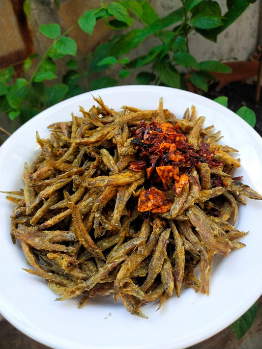 Fried Loach Fish ( Not Spicy )